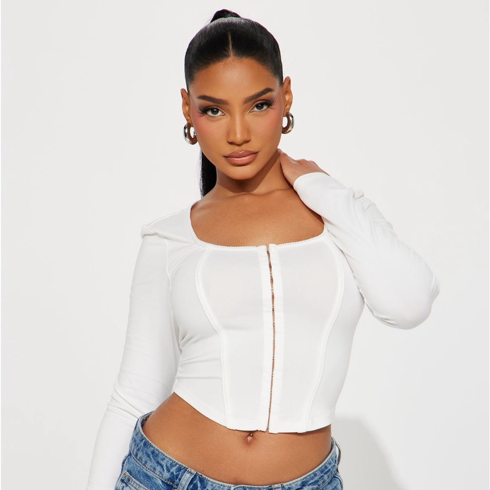 Lyric Corset Top -Black